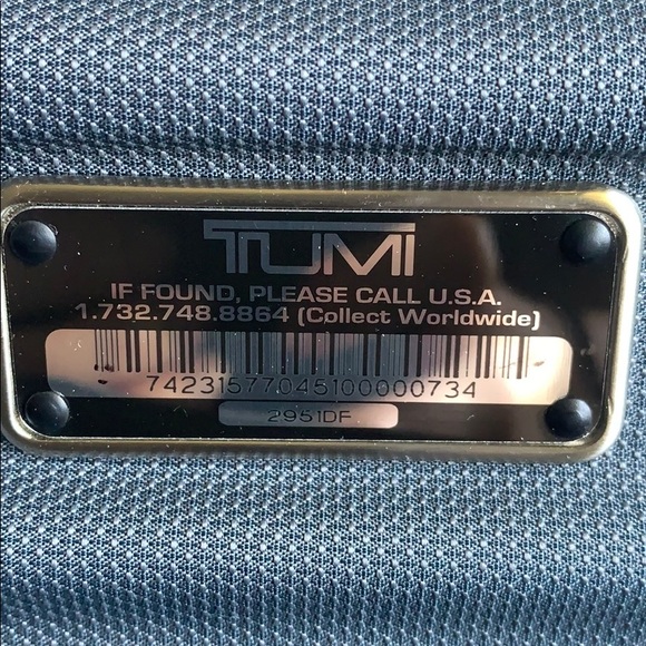 Tumi Leather Briefcase - Picture 3 of 8